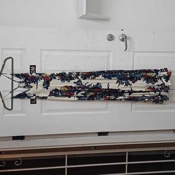 Free People Through The Vine Printed Slip in Ivory Combo - Picture 2 of 12